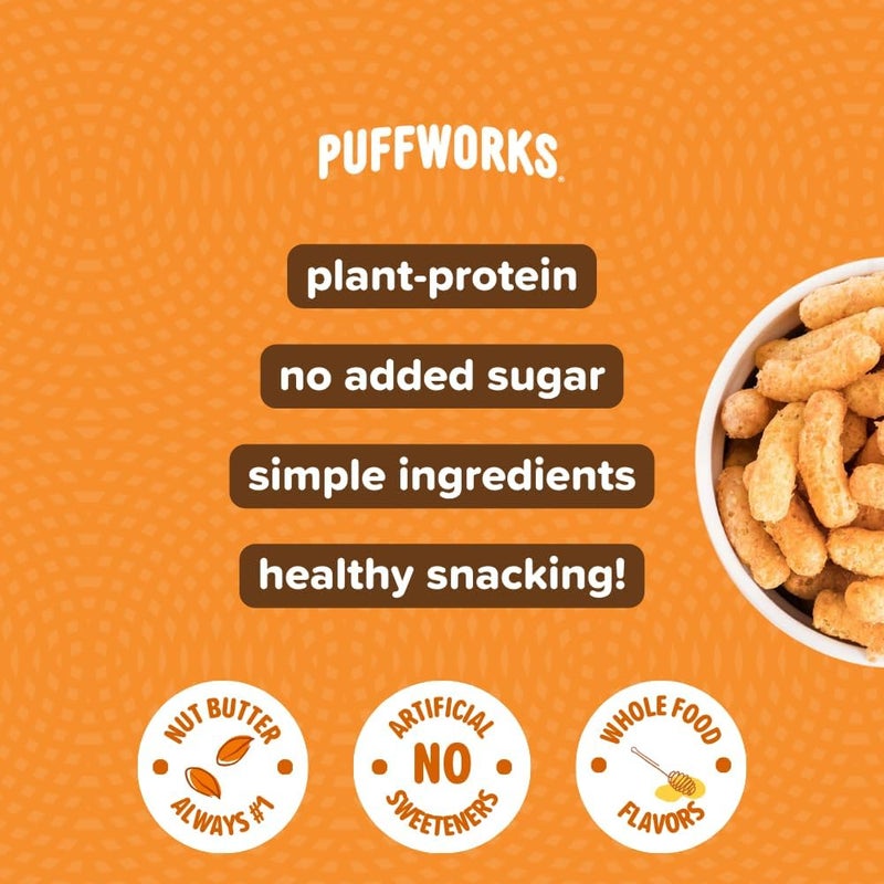 Puffworks Organic Peanut Butter Puffs - Image 5